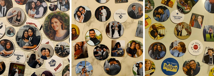 Aimants photo personnalisés pour vos souvenirs, logos et promotions